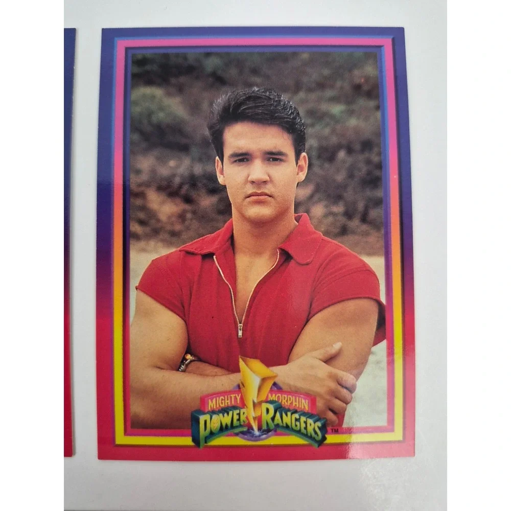 1994 Mighty Morphin Power Rangers Trading Cards Jason Red Ranger  Collect-A-Card